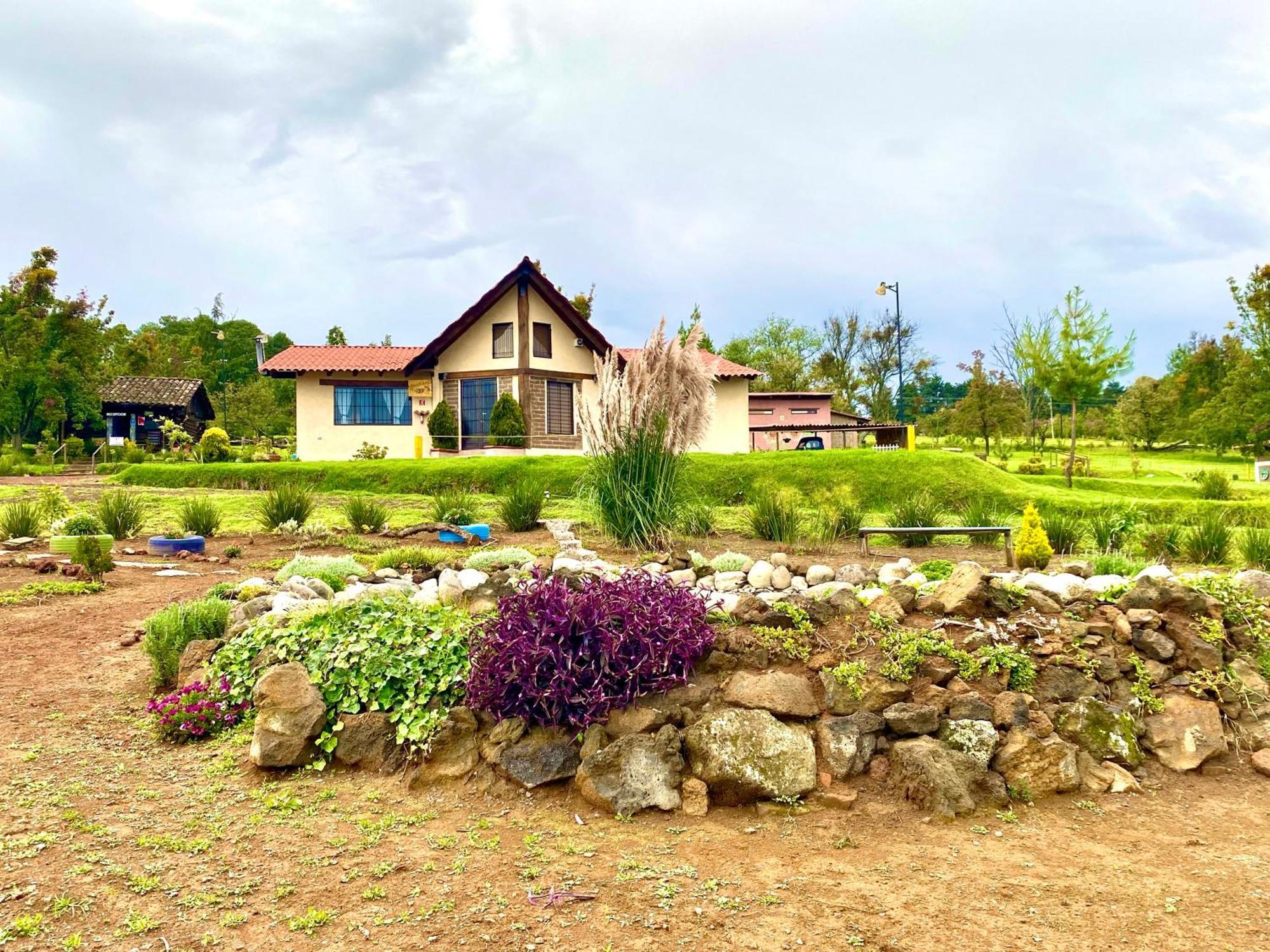 Cabanas Huerta La Mision, Zacatlán エクステリア 写真